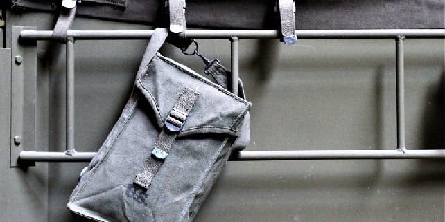 Nachhaltige Tasche aus LKW-Plane Nachhaltige Tasche aus LKW-Plane