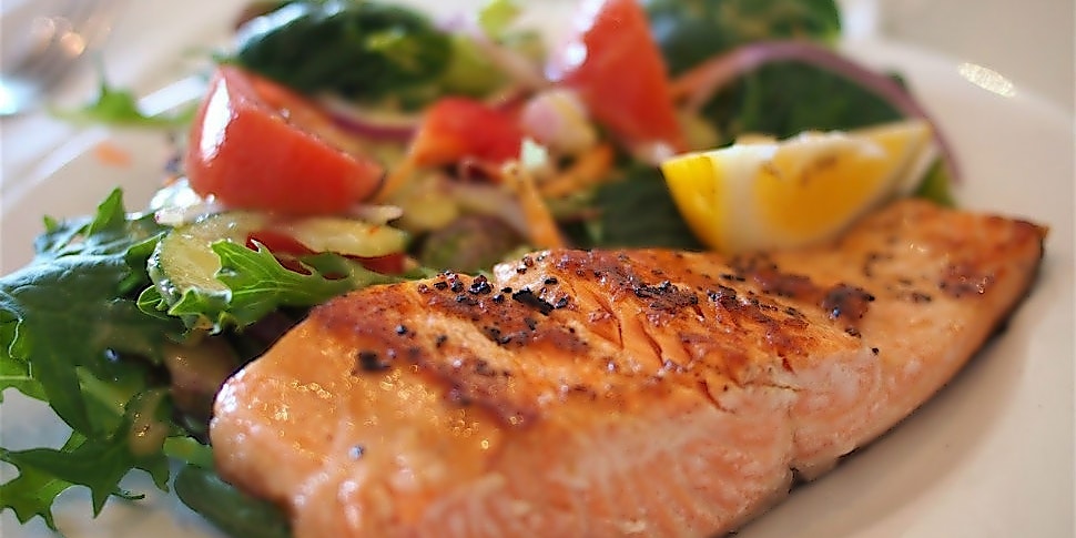 Mittagessen Meal Prep Lachs