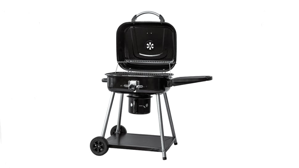 Schwarzer Holzkohlegrill von SUNSET BBQ