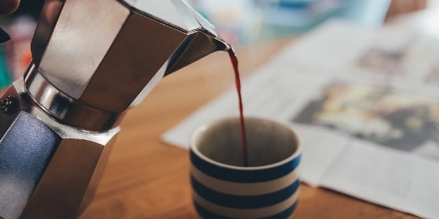 Purer Kaffeegenuss mit einem Espresso Purer Kaffeegenuss mit einem Espresso