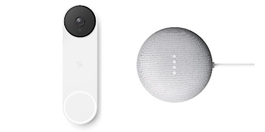 BCO_tink_Doorbell_Mini Google Nest Doorbell und Google Nest Mini