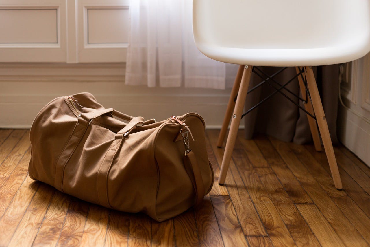 Braune Reisetasche