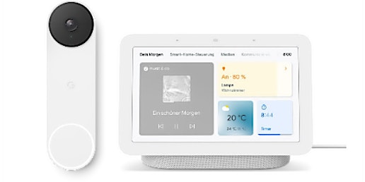 BCO_tink_Doorbell_Hub Google Nest Doorbell und Google Nest Hub 2.0