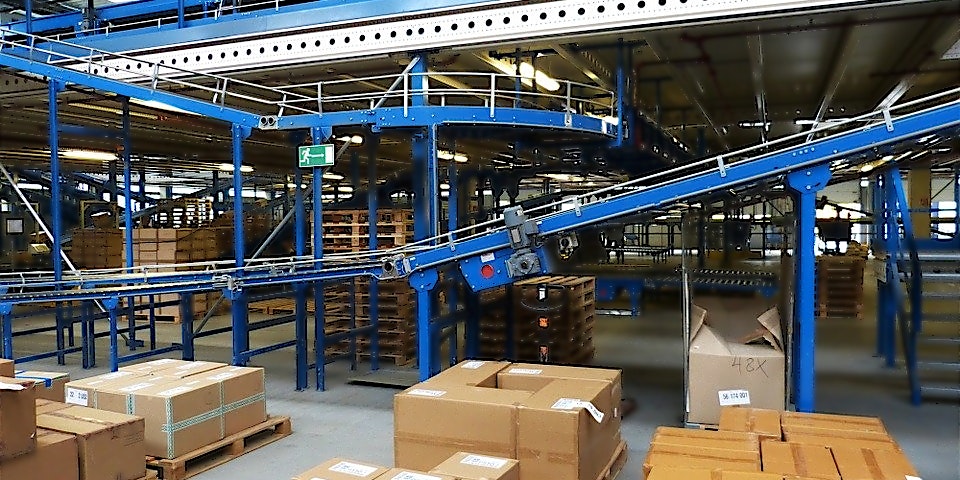 Amazon-Versand Paketzentrum