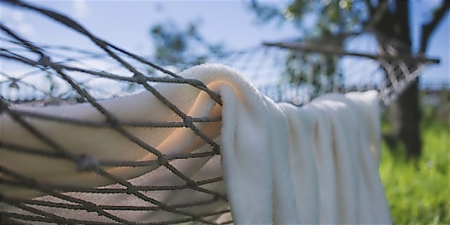 Abkühlung mit Sommerdecke Abkühlung mit Sommerdecke