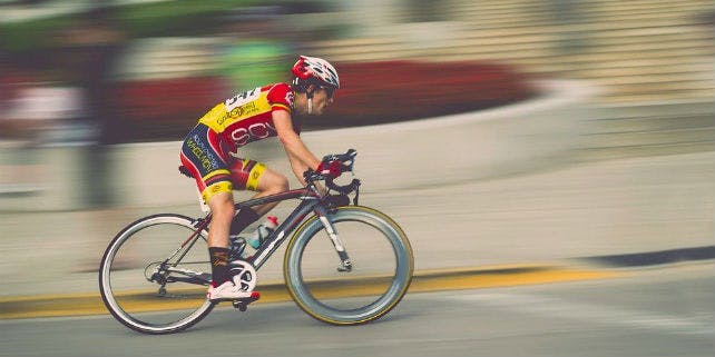 Rennradfahrer Rennrad Fahrradtypen